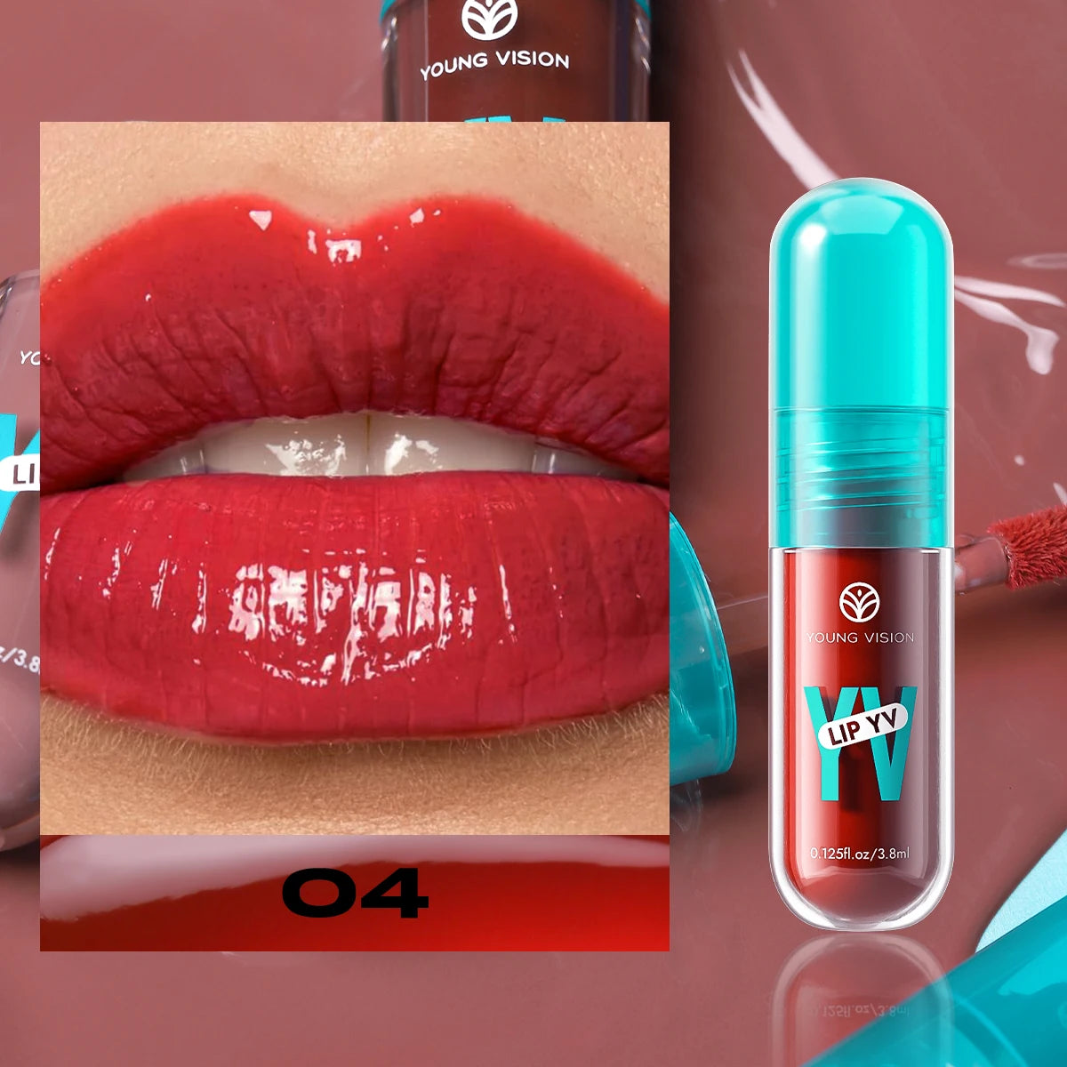 Avocado & Vitamin E Infused Long Lasting Hydration Lip Gloss Deep Moisture All-Day Lock in Glam