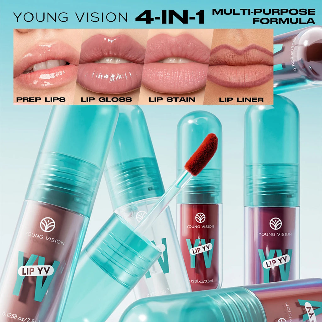 Avocado & Vitamin E Infused Long Lasting Hydration Lip Gloss Deep Moisture All-Day Lock in Glam