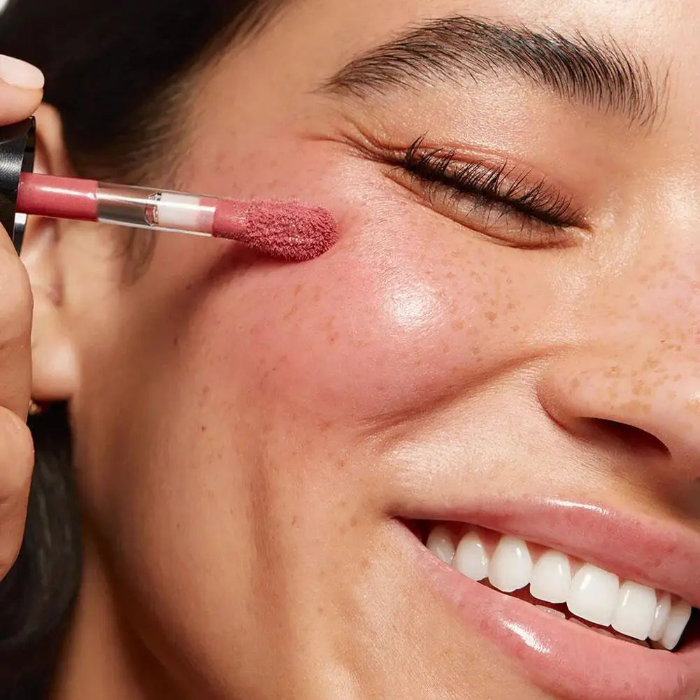 Luminous Allure Velvet  Liquid Blush Soft Texture Celestial Glow Quick-Dry Non-Sticky Make-up