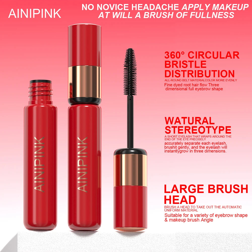Midnight Allure Long-Lasting Lash Elixir for Smudge-Proof Endless Elegance Black Mascara