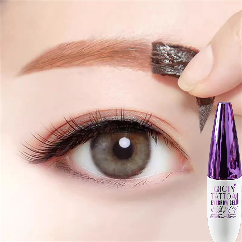 Wake Up to Perfect Brows for Days – Long-Lasting Peel-Off Brow Tint That Won't Smudge or Fade