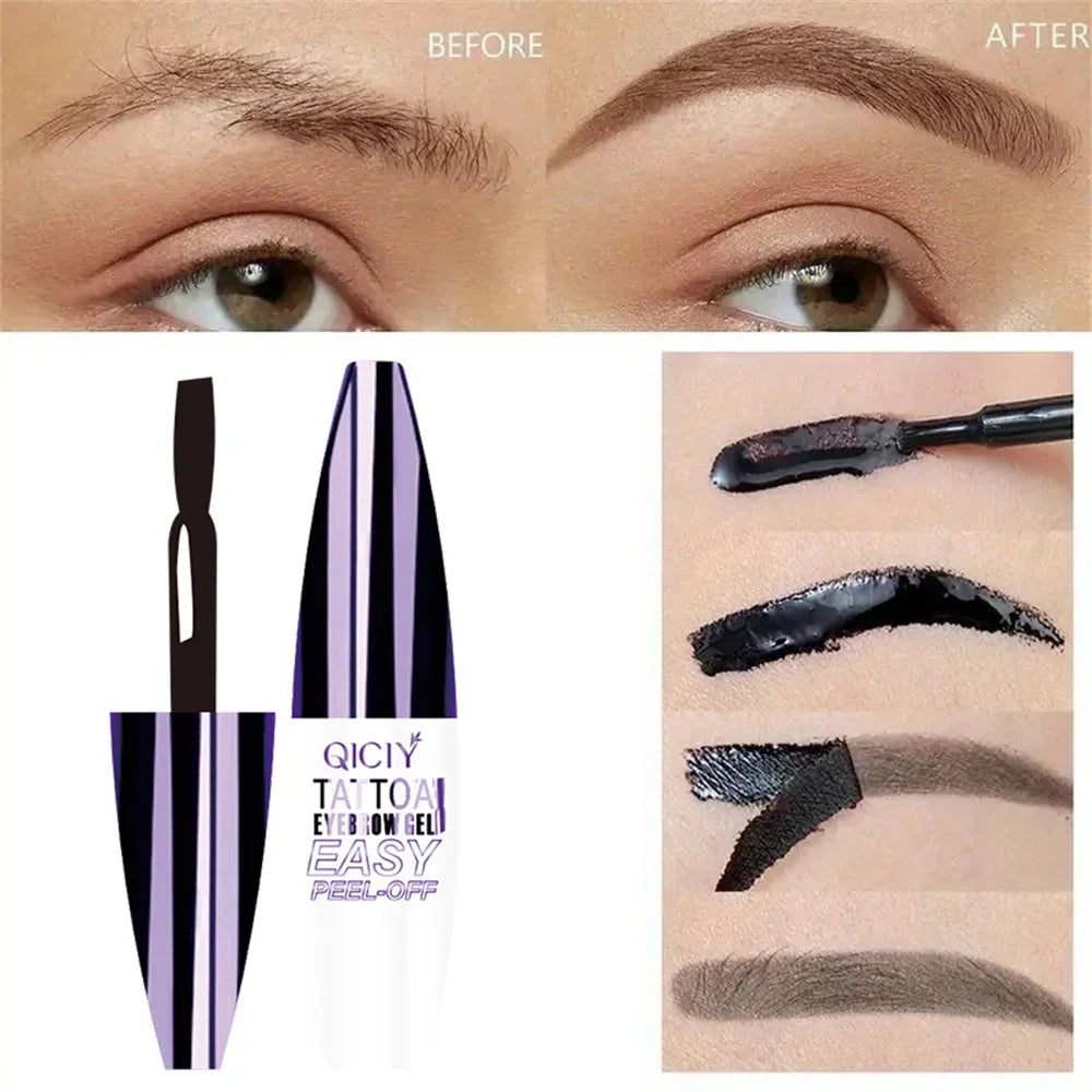 Wake Up to Perfect Brows for Days – Long-Lasting Peel-Off Brow Tint That Won't Smudge or Fade