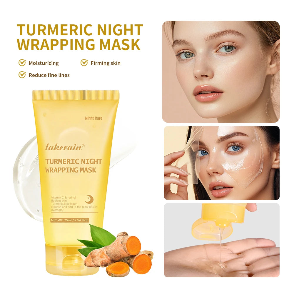 Korean Deep Collagen Mask Peel Off Mask  Anti Wrinkle Lifting  Skin Care Bio Pack Night Wrapping