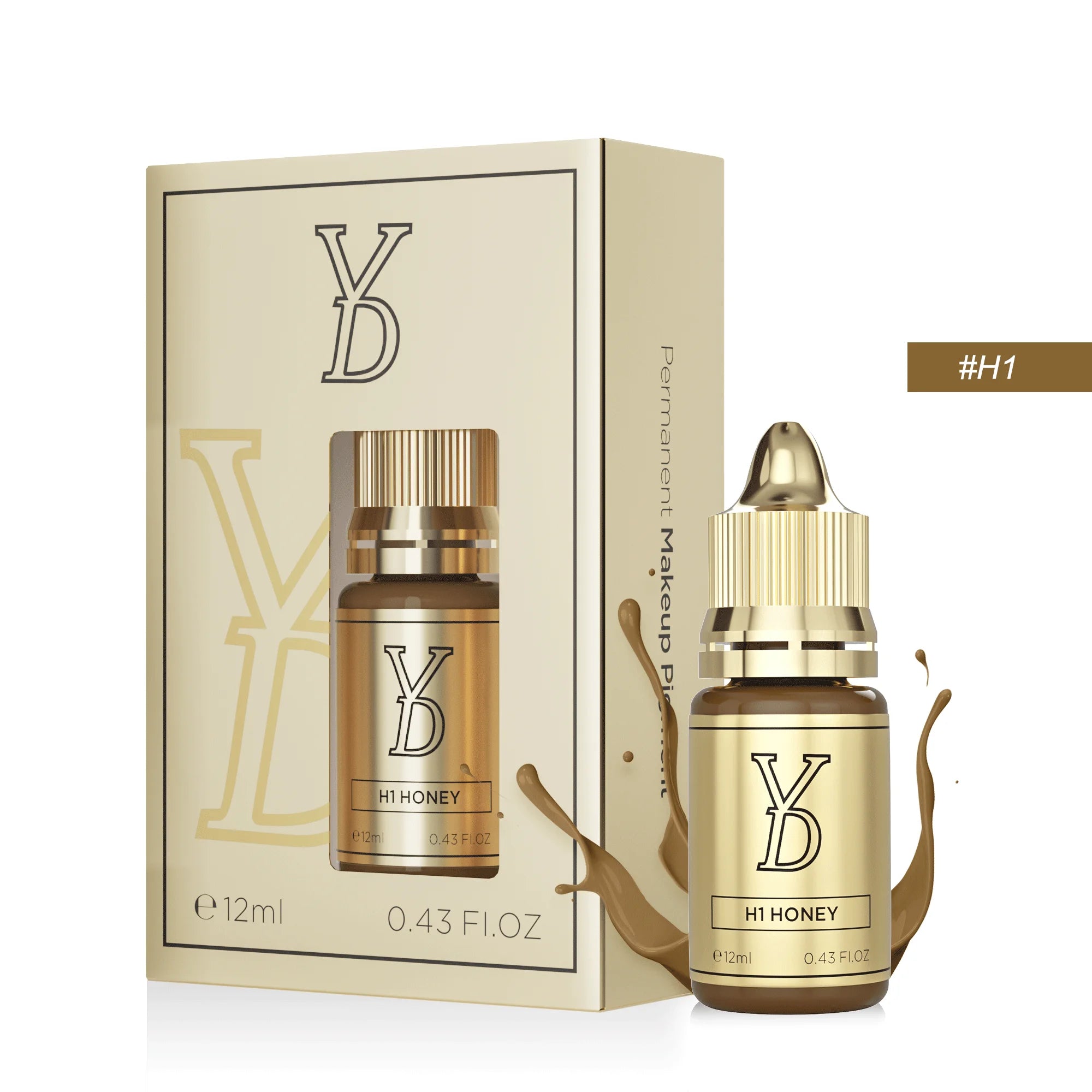 Sculpted Precision Luxe Hybrid Fluid Ink Rich Pigment for Pro-Level Micro blading Mastery Permanent Brow Makeup