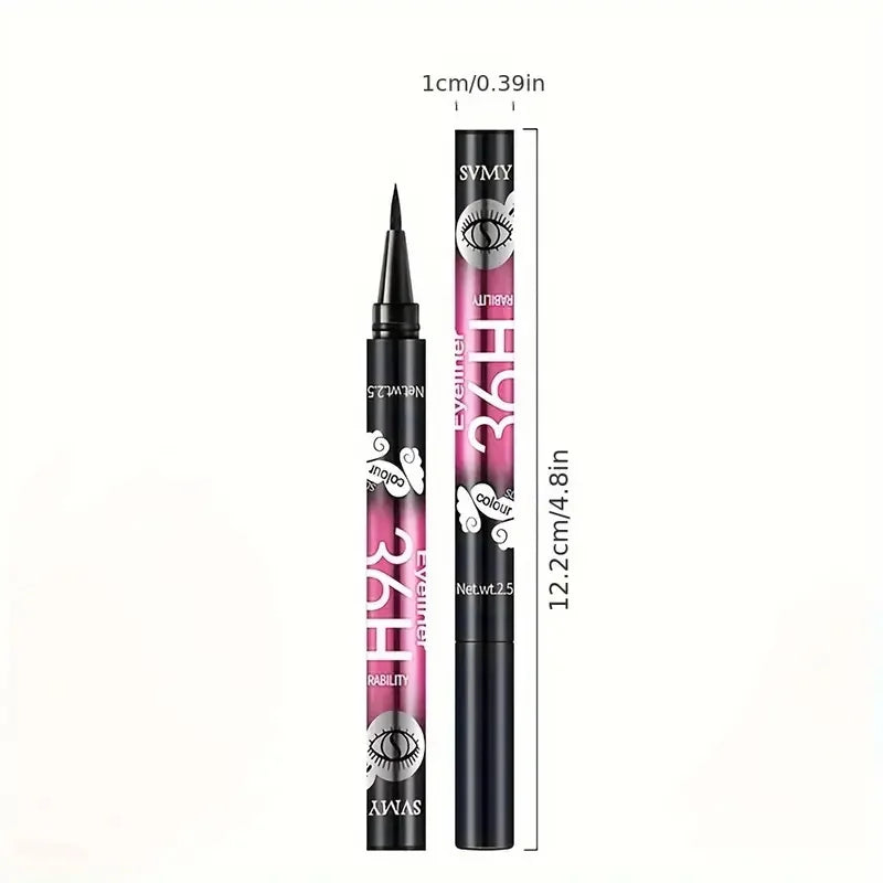 Midnight Precision Waterproof Eyeliner 3pcs/5pcs Smudge-Proof Long Lasting Noir Set