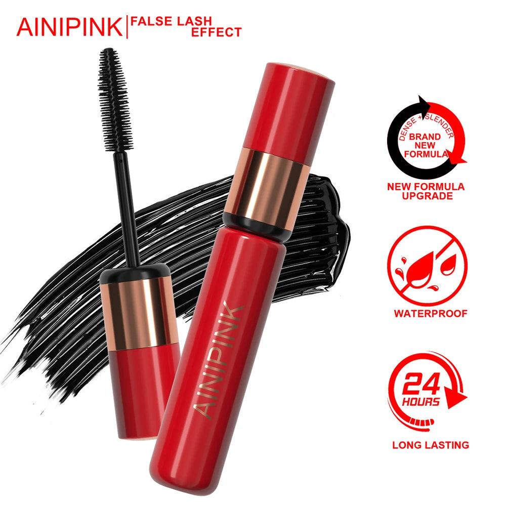 Midnight Allure Long-Lasting Lash Elixir for Smudge-Proof Endless Elegance Black Mascara