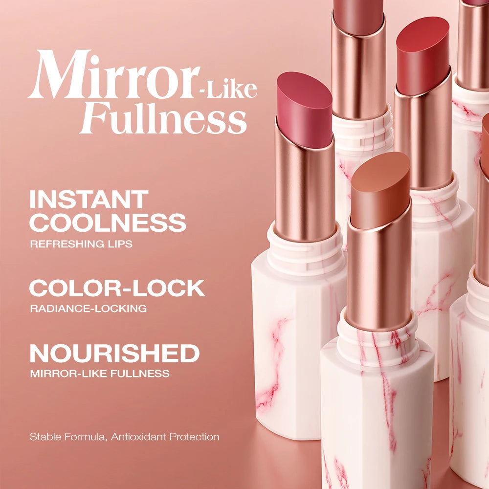Luscious Glow One Stroke Endless Allure Glass-like Shine Hydration That Lasts Lip Tint Mirror Ice-film