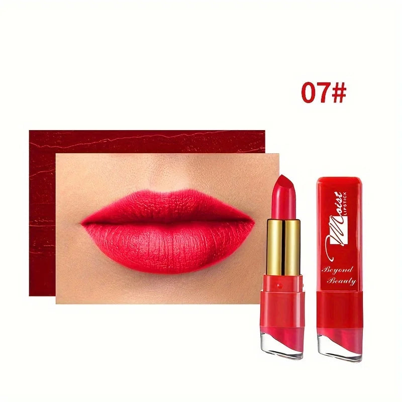 Velvet Embrace Lip Color-Long Lasting Hydration for Every Women 12 Colors Creamy Lipsticks