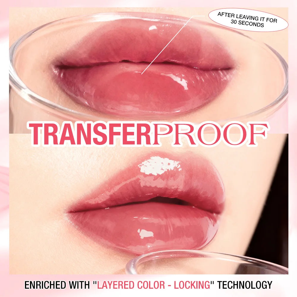 Mirror Glass Radiance You'll Fall in Love With Long Lasting Moisture Non-Stick Glass Lip Gloss