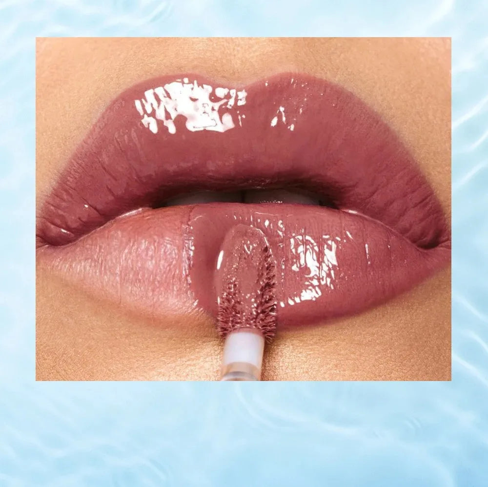 Long Lasting Hydration Lip Gloss Deep Moisture All-Day Lock in Glam