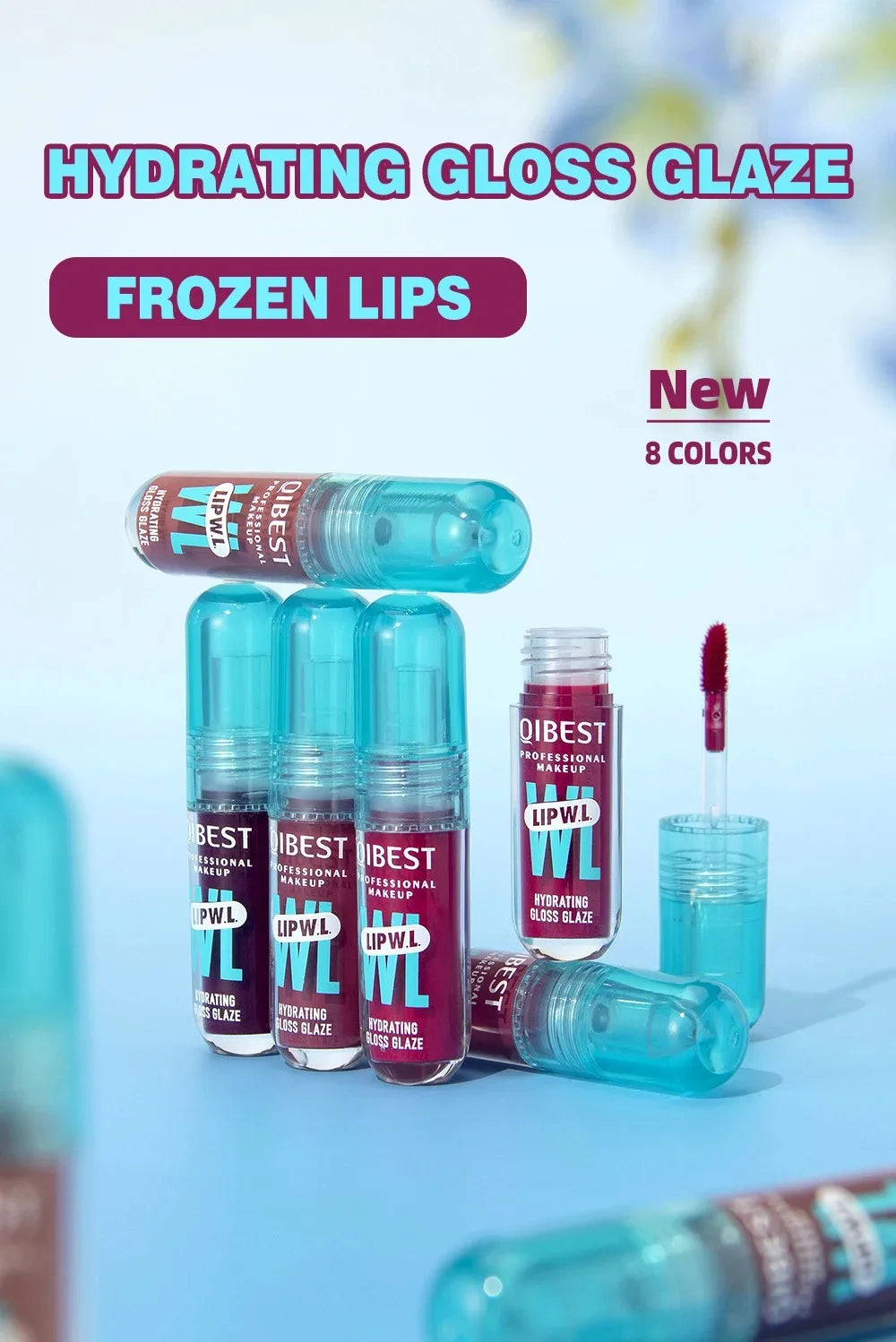 Long Lasting Hydration Lip Gloss Deep Moisture All-Day Lock in Glam