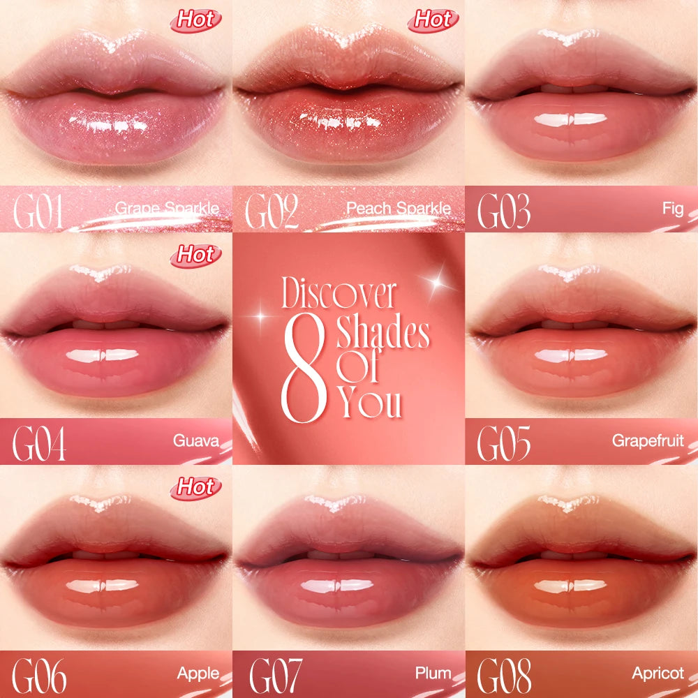 Mirror Glass Radiance You'll Fall in Love With Long Lasting Moisture Non-Stick Glass Lip Gloss