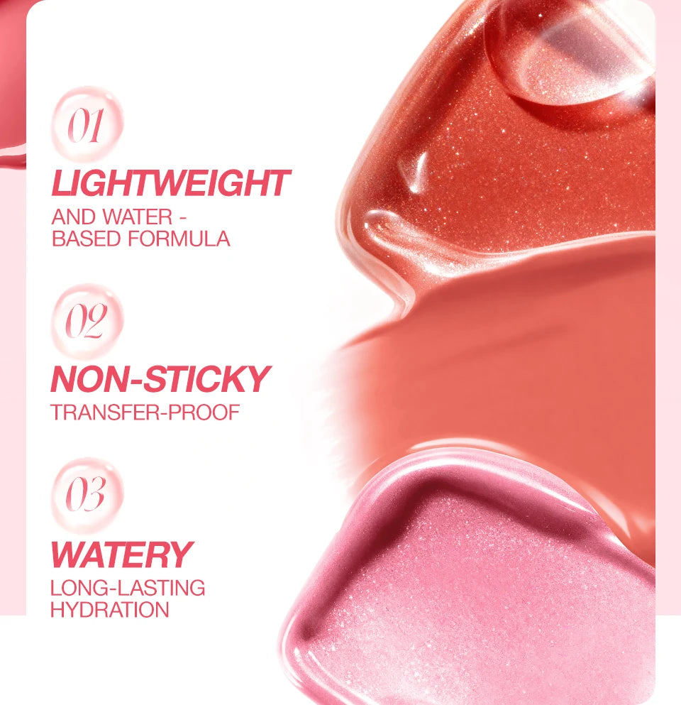 Mirror Glass Radiance You'll Fall in Love With Long Lasting Moisture Non-Stick Glass Lip Gloss