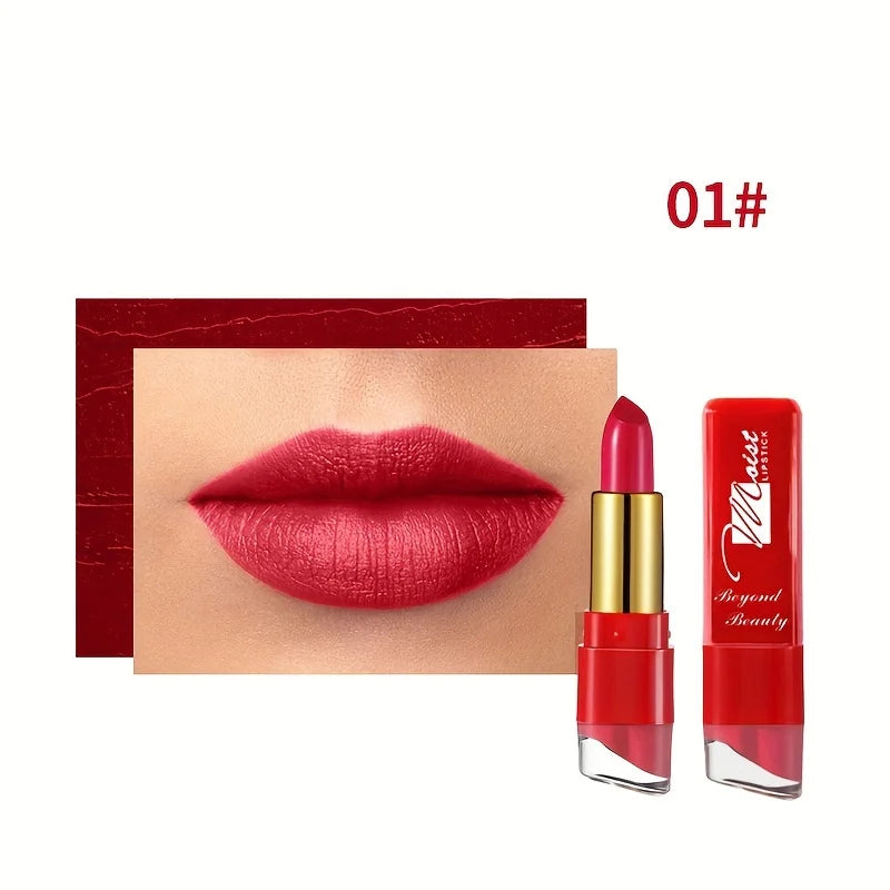 Velvet Embrace Lip Color-Long Lasting Hydration for Every Women 12 Colors Creamy Lipsticks