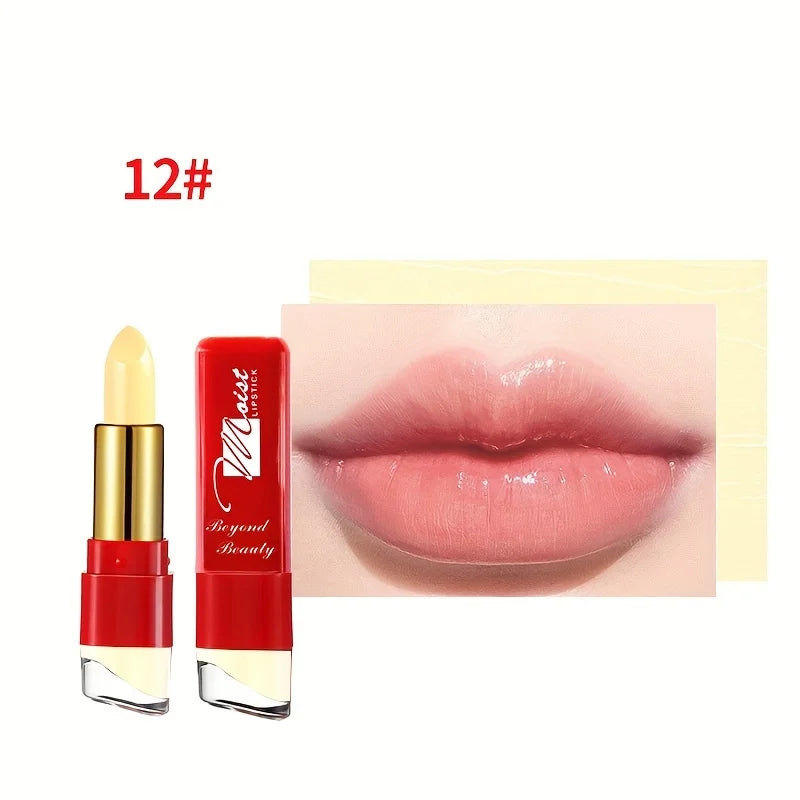 Velvet Embrace Lip Color-Long Lasting Hydration for Every Women 12 Colors Creamy Lipsticks