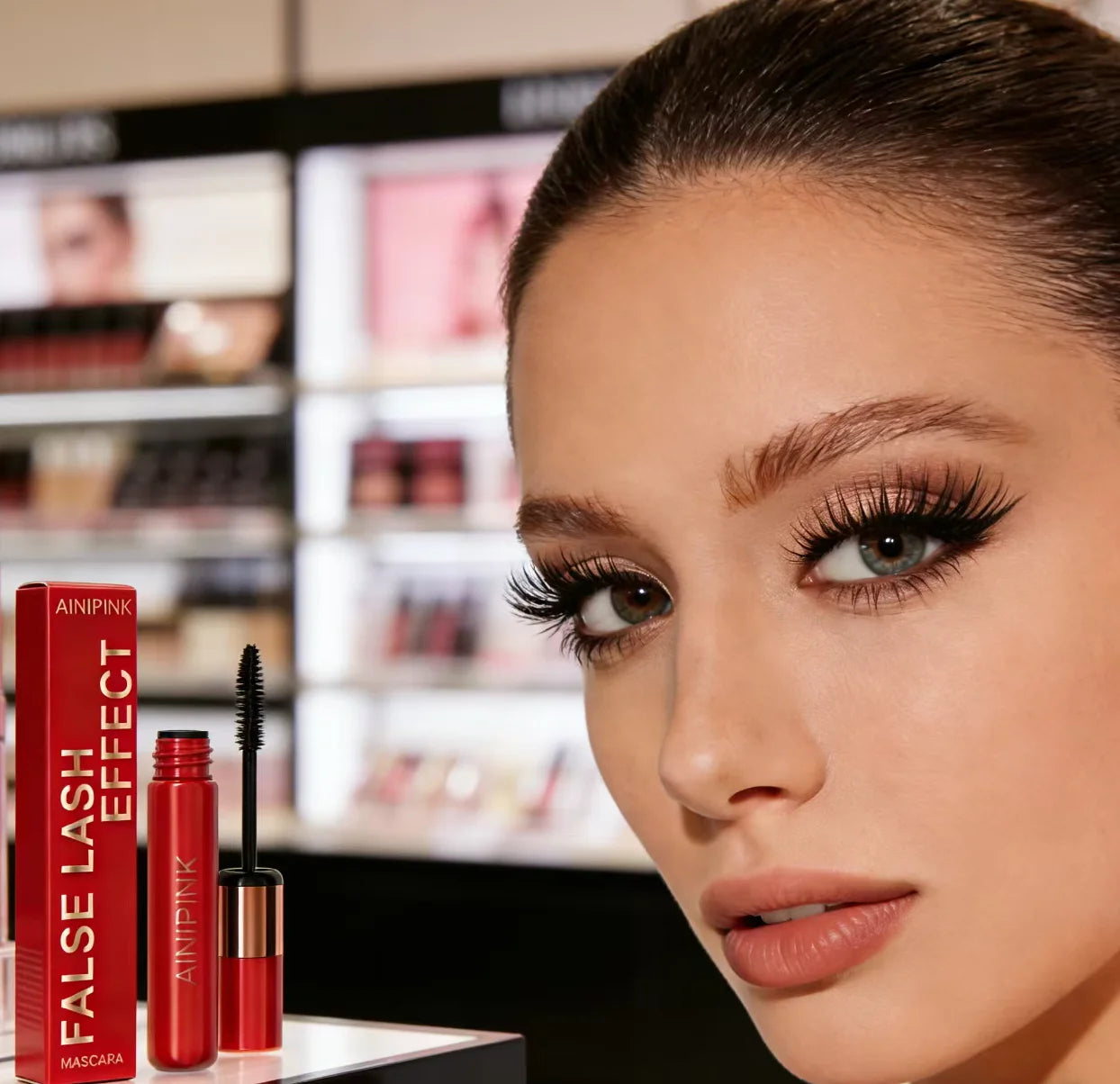 Midnight Allure Long-Lasting Lash Elixir for Smudge-Proof Endless Elegance Black Mascara