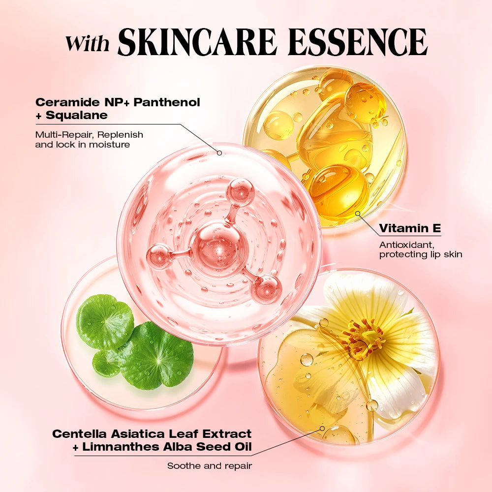 Luscious Glow One Stroke Endless Allure Glass-like Shine Hydration That Lasts Lip Tint Mirror Ice-film