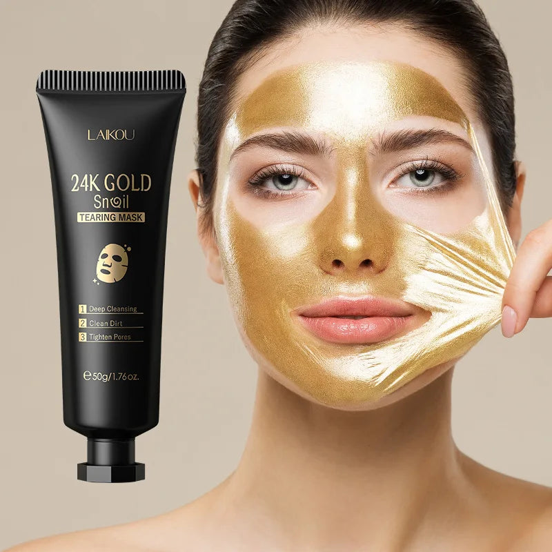Eclipse Radiance Revitalizing Peel Mask Velvet Golden Glow Renewal Facial Mask