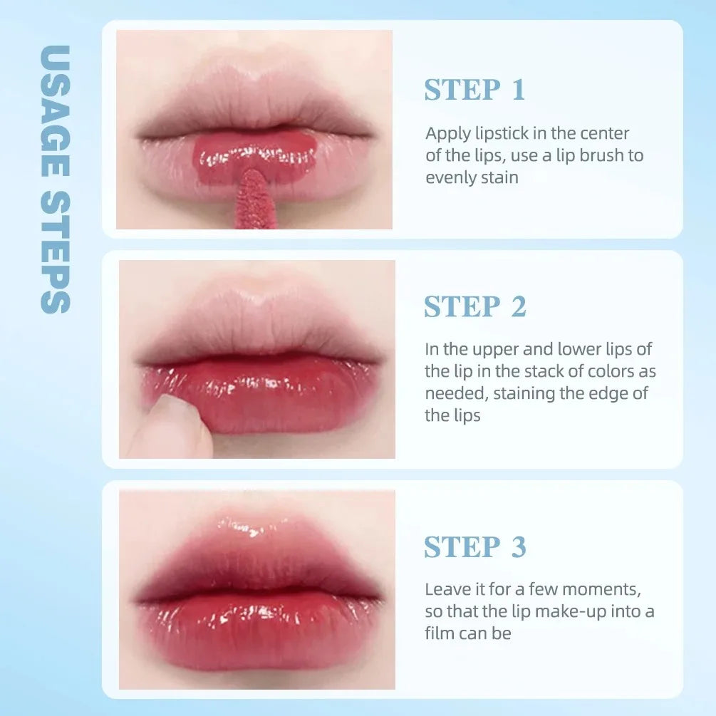 Long Lasting Hydration Lip Gloss Deep Moisture All-Day Lock in Glam