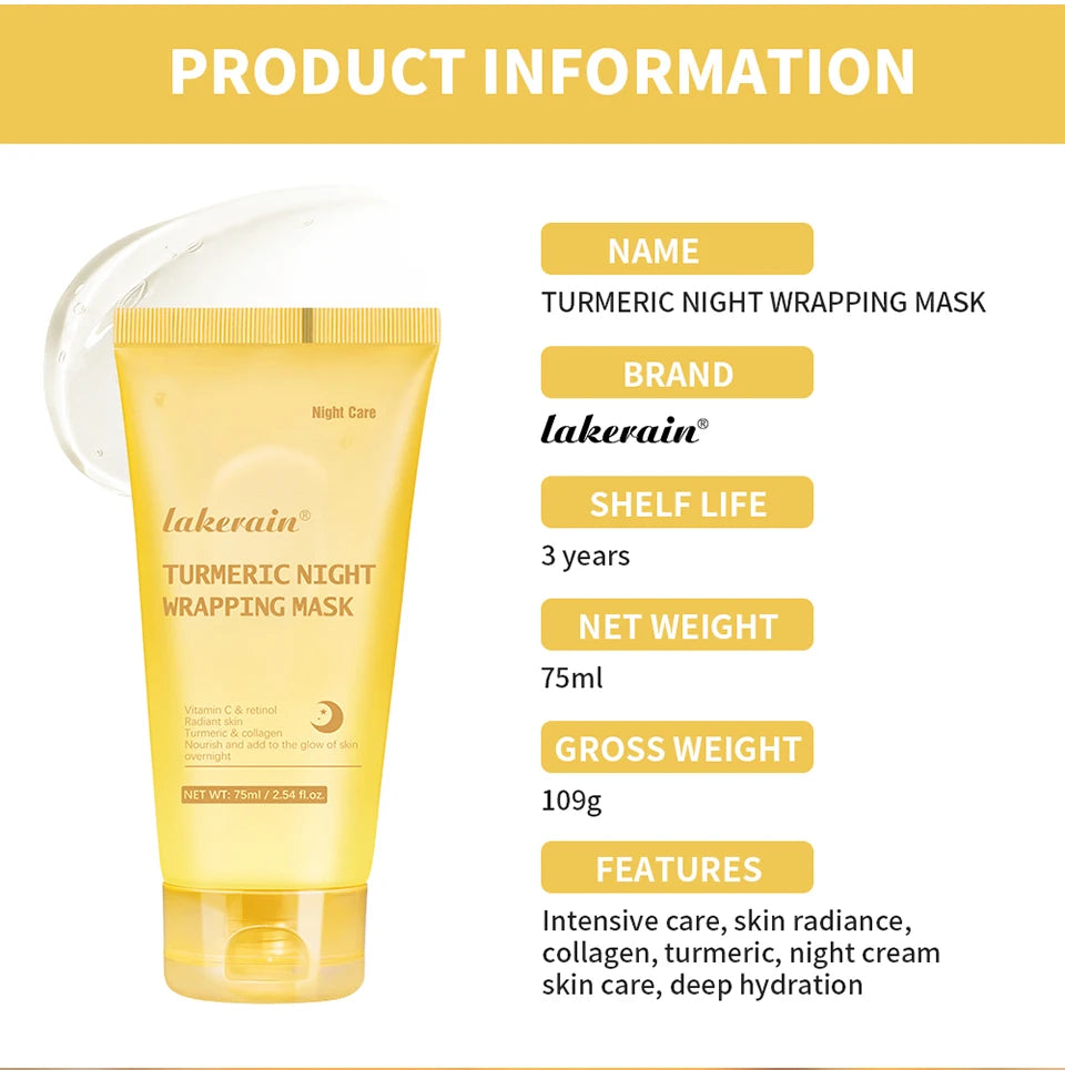 Korean Deep Collagen Mask Peel Off Mask  Anti Wrinkle Lifting  Skin Care Bio Pack Night Wrapping