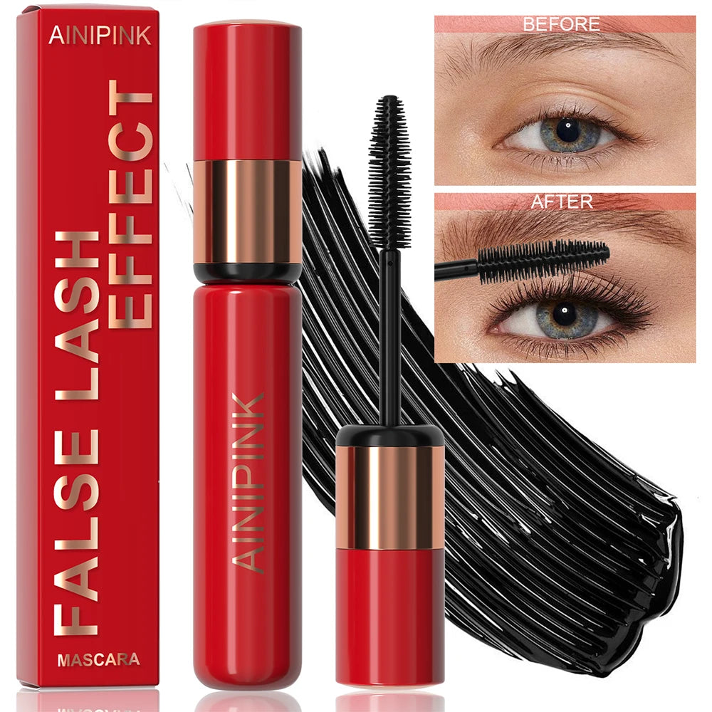 Midnight Allure Long-Lasting Lash Elixir for Smudge-Proof Endless Elegance Black Mascara