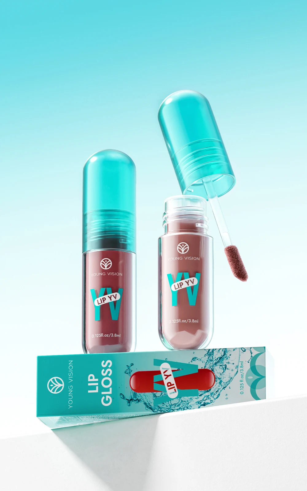 Avocado & Vitamin E Infused Long Lasting Hydration Lip Gloss Deep Moisture All-Day Lock in Glam