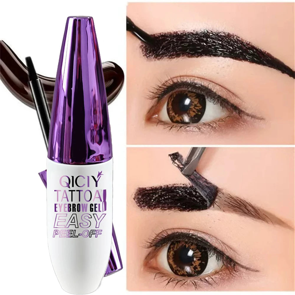 Wake Up to Perfect Brows for Days – Long-Lasting Peel-Off Brow Tint That Won't Smudge or Fade