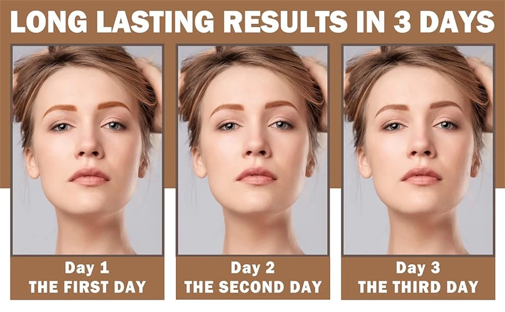 Wake Up to Perfect Brows for Days – Long-Lasting Peel-Off Brow Tint That Won't Smudge or Fade