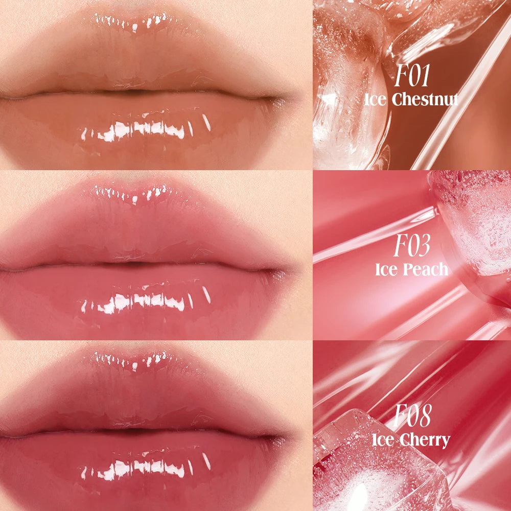 Luscious Glow One Stroke Endless Allure Glass-like Shine Hydration That Lasts Lip Tint Mirror Ice-film