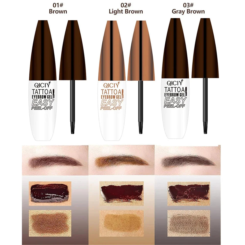 Wake Up to Perfect Brows for Days – Long-Lasting Peel-Off Brow Tint That Won't Smudge or Fade