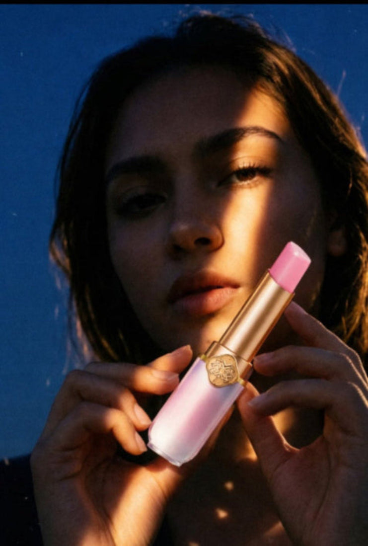 Peach Glow Kisses Temperture-Activated Moisturizing Waterproof Long Lasting  Lip Balm