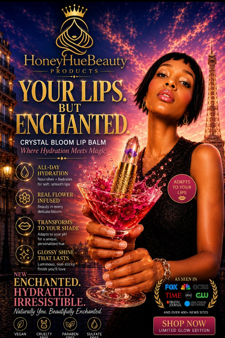 Enchanted Crystal Bloom Lip Lip Color Transformative All Day Hydration Shine  Lip Balm