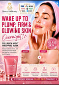 Korean Deep Collagen Mask Peel Off Mask  Anti Wrinkle Lifting  Skin Care Bio Pack Night Wrapping