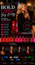 Velvet Embrace Lip Color-Long Lasting Hydration for Every Women 12 Colors Creamy Lipsticks