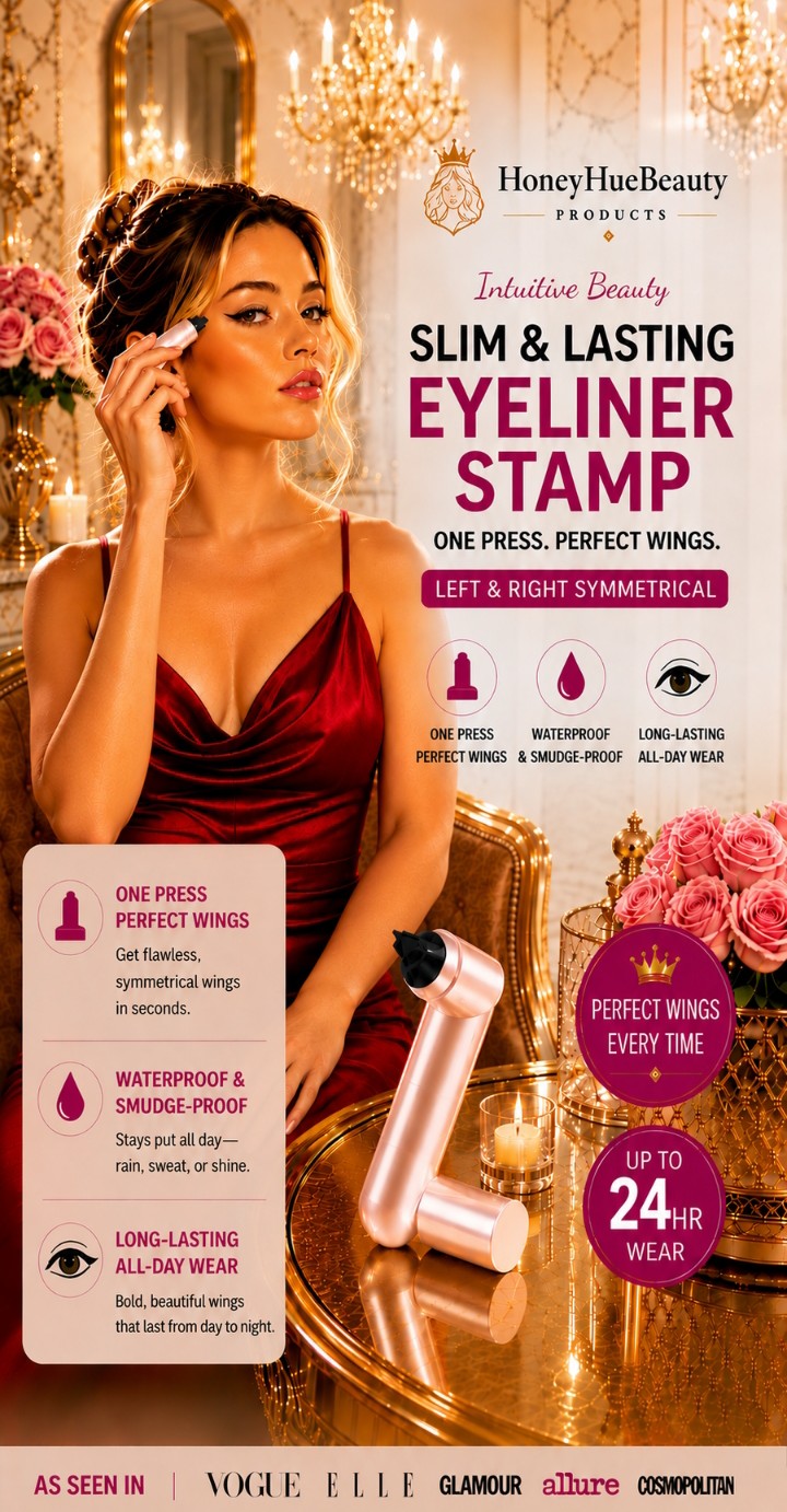 Empower Your Gaze One-Touch Rotating Eyeliner For a Bold All-Day Confidence Waterproof Smudge-Free Dazzling Look