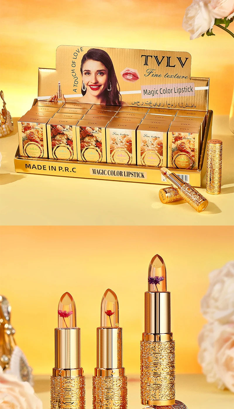 Enchanted Crystal Bloom Lip Lip Color Transformative All Day Hydration Shine  Lip Balm