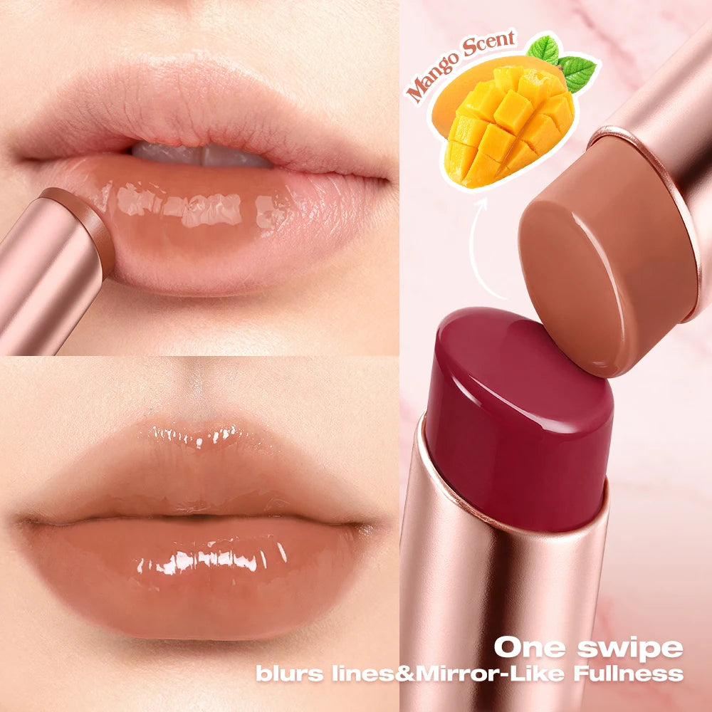Luscious Glow One Stroke Endless Allure Glass-like Shine Hydration That Lasts Lip Tint Mirror Ice-film