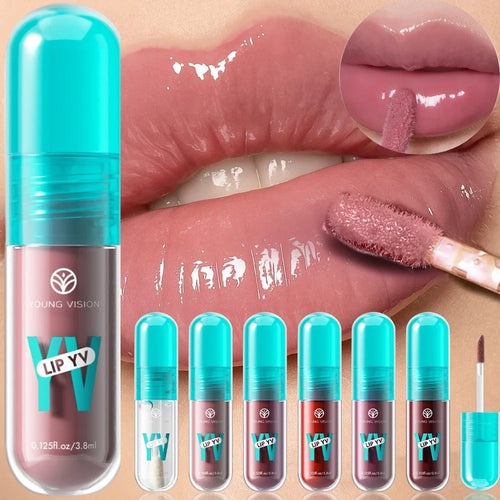 Avocado & Vitamin E Infused Long Lasting Hydration Lip Gloss Deep Moisture All-Day Lock in Glam