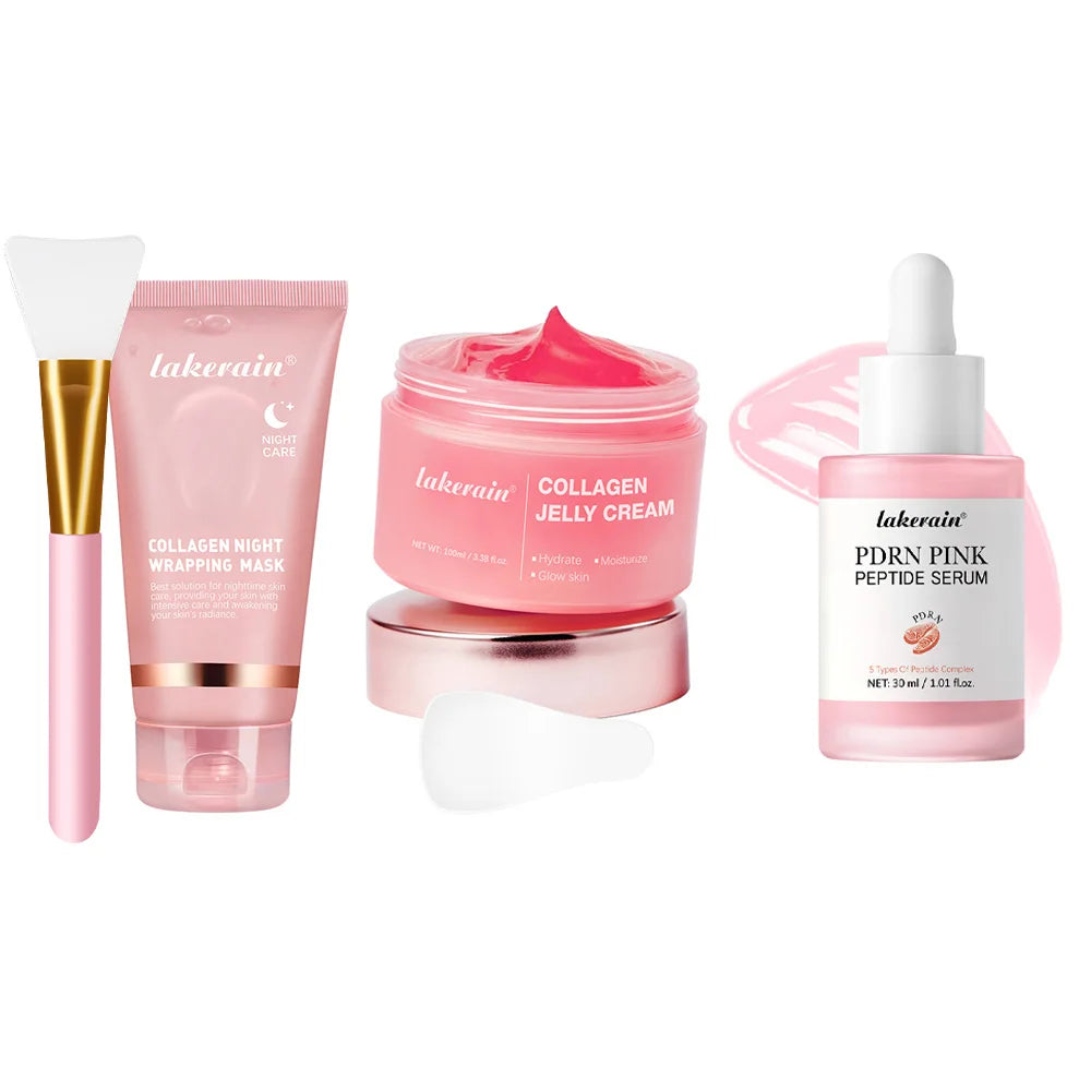 Korean Deep Collagen Mask Peel Off Mask  Anti Wrinkle Lifting  Skin Care Bio Pack Night Wrapping