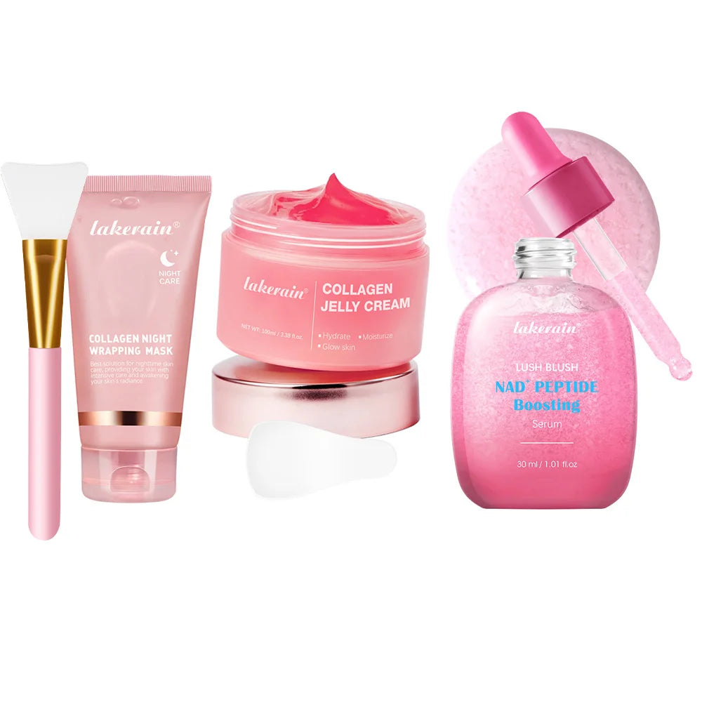 Korean Deep Collagen Mask Peel Off Mask  Anti Wrinkle Lifting  Skin Care Bio Pack Night Wrapping