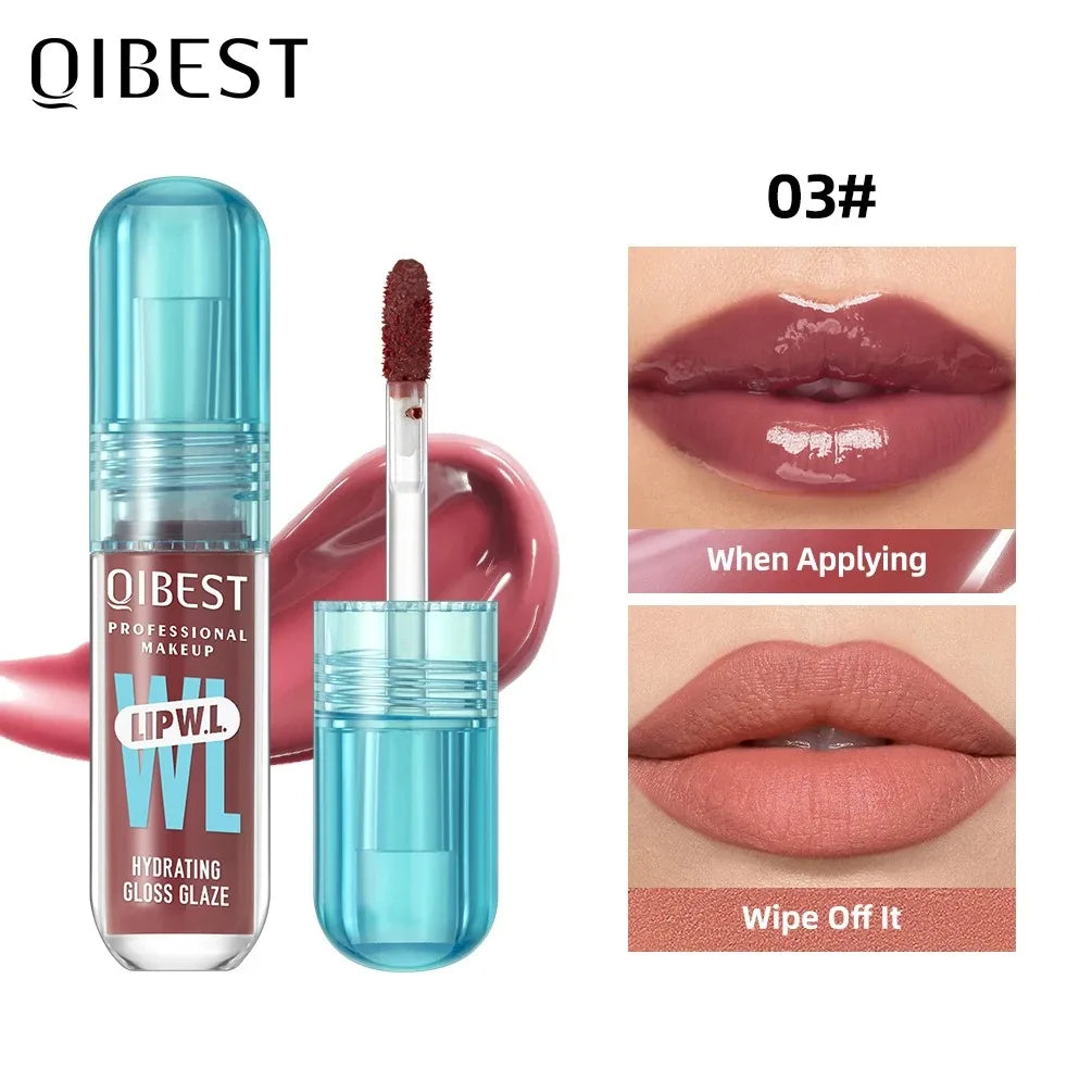 Long Lasting Hydration Lip Gloss Deep Moisture All-Day Lock in Glam