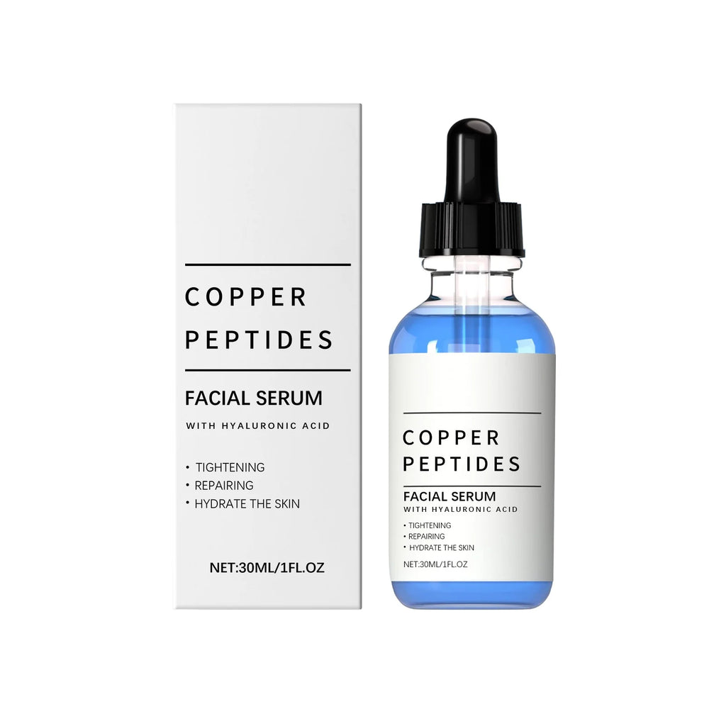 Copper Peptide Serum Anti Wrinkle Remover Antioxidant Tighten Skin Protection Barrier
