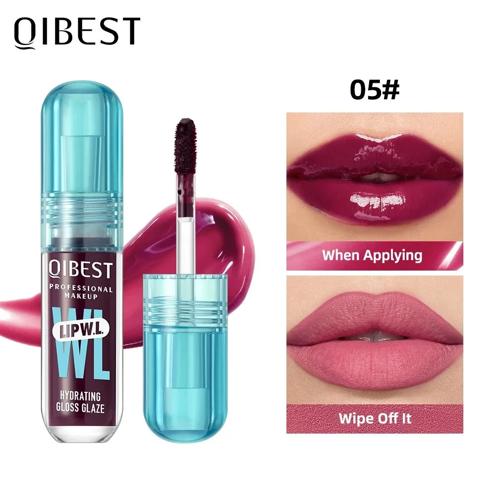 Long Lasting Hydration Lip Gloss Deep Moisture All-Day Lock in Glam