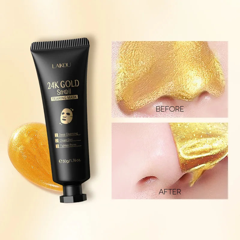 Eclipse Radiance Revitalizing Peel Mask Velvet Golden Glow Renewal Facial Mask