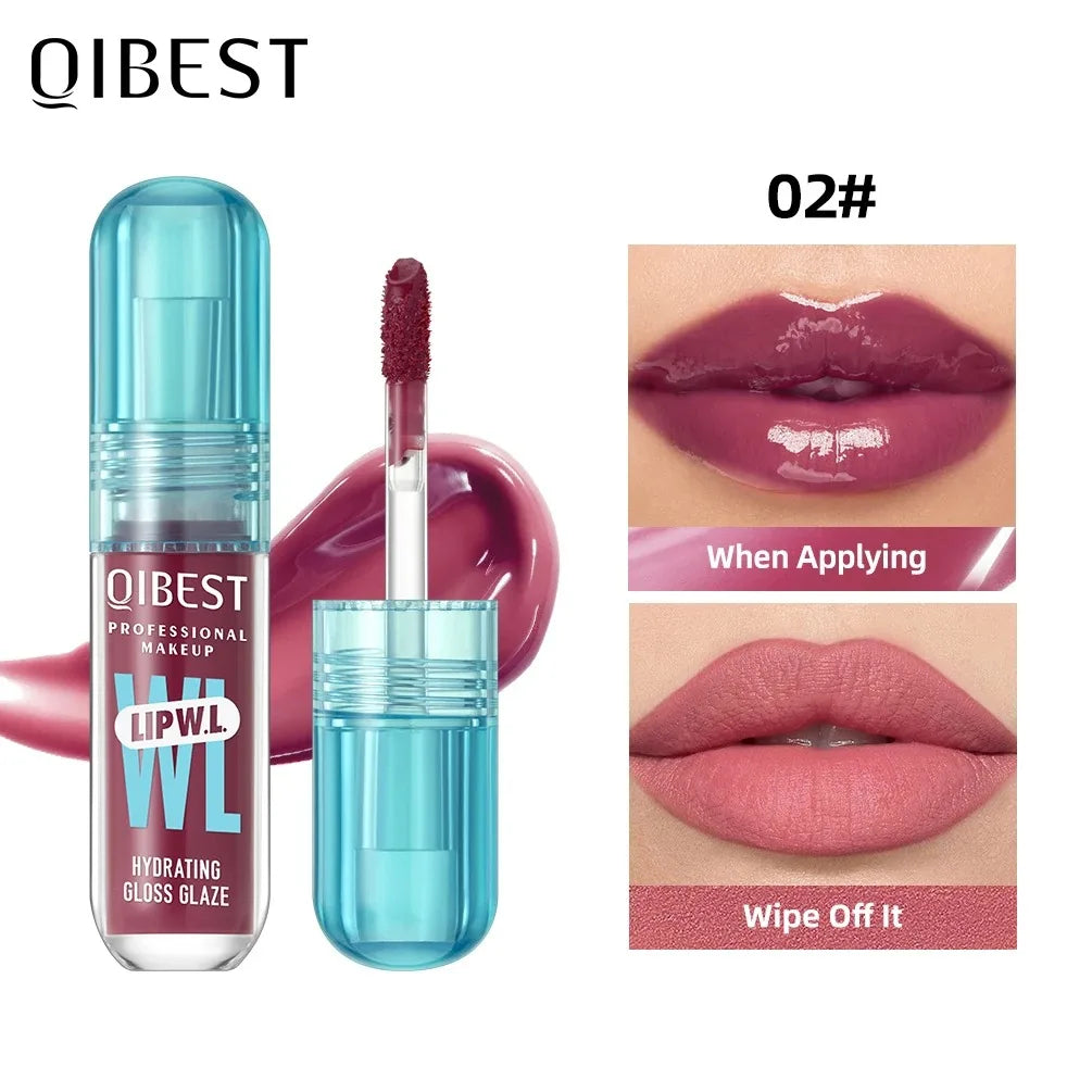 Long Lasting Hydration Lip Gloss Deep Moisture All-Day Lock in Glam