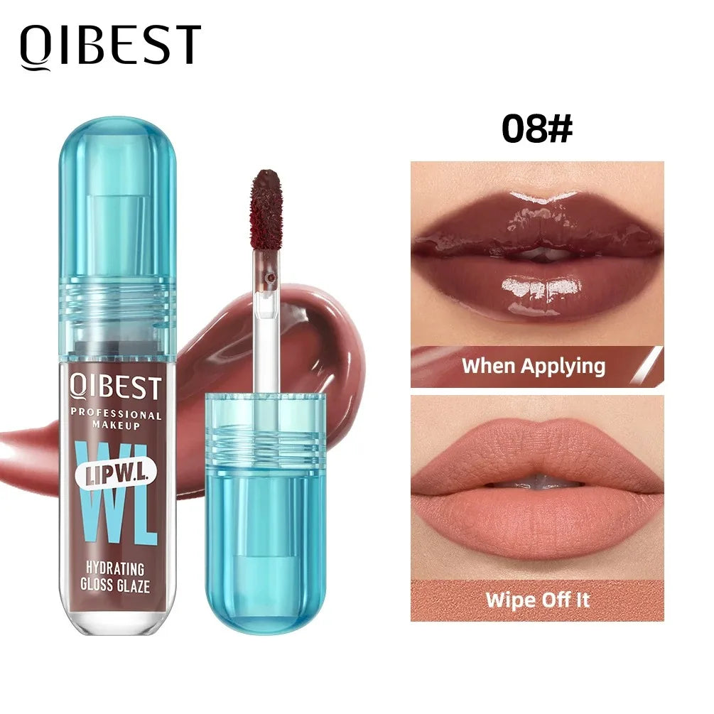 Long Lasting Hydration Lip Gloss Deep Moisture All-Day Lock in Glam