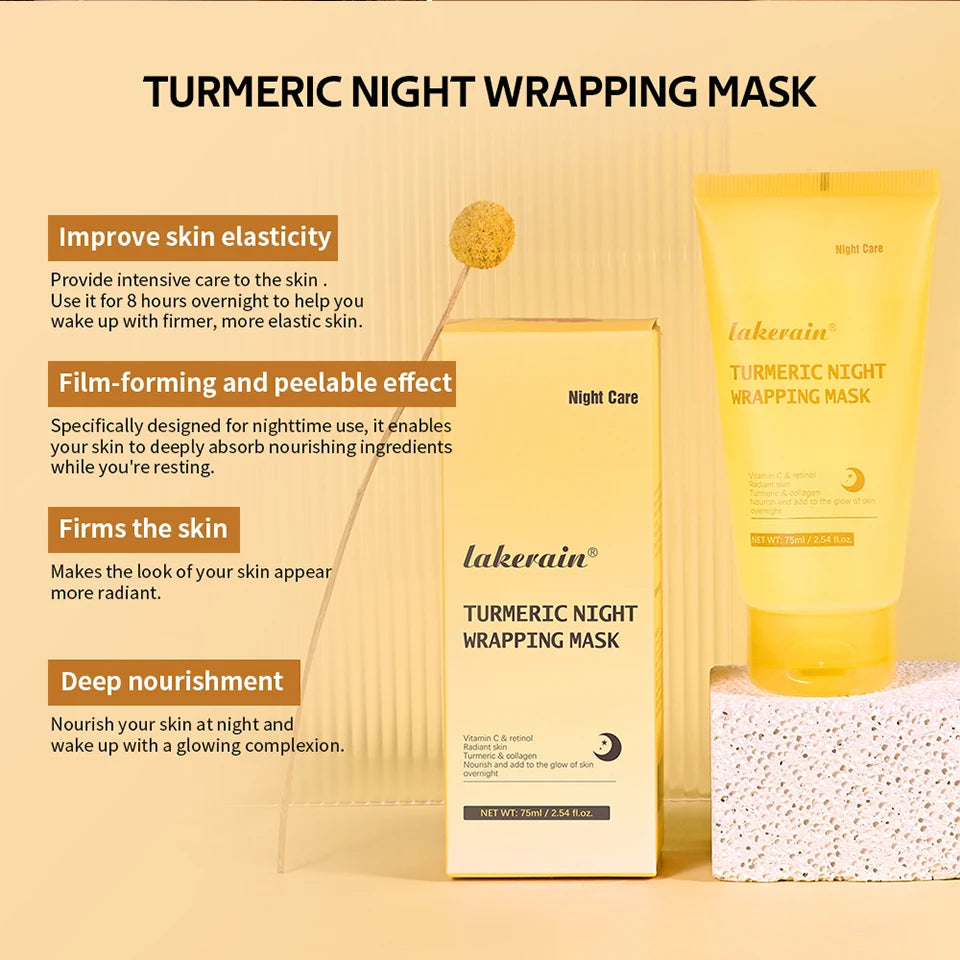 Korean Deep Collagen Mask Peel Off Mask  Anti Wrinkle Lifting  Skin Care Bio Pack Night Wrapping