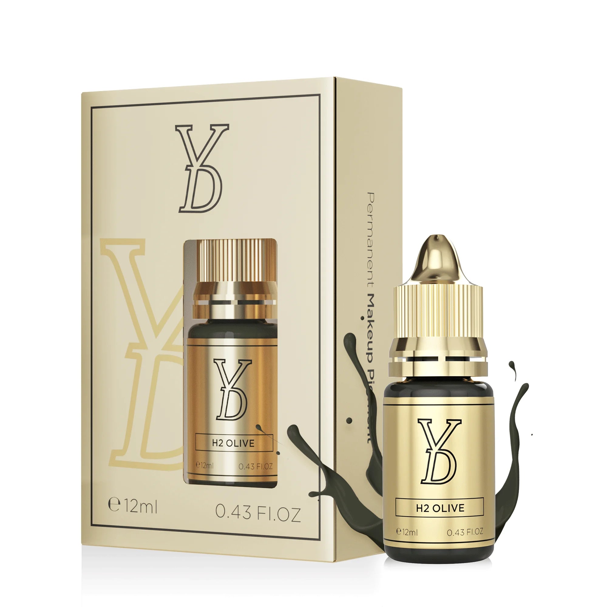 Sculpted Precision Luxe Hybrid Fluid Ink Rich Pigment for Pro-Level Micro blading Mastery Permanent Brow Makeup