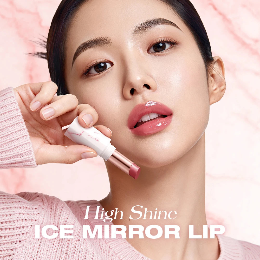 Luscious Glow One Stroke Endless Allure Glass-like Shine Hydration That Lasts Lip Tint Mirror Ice-film